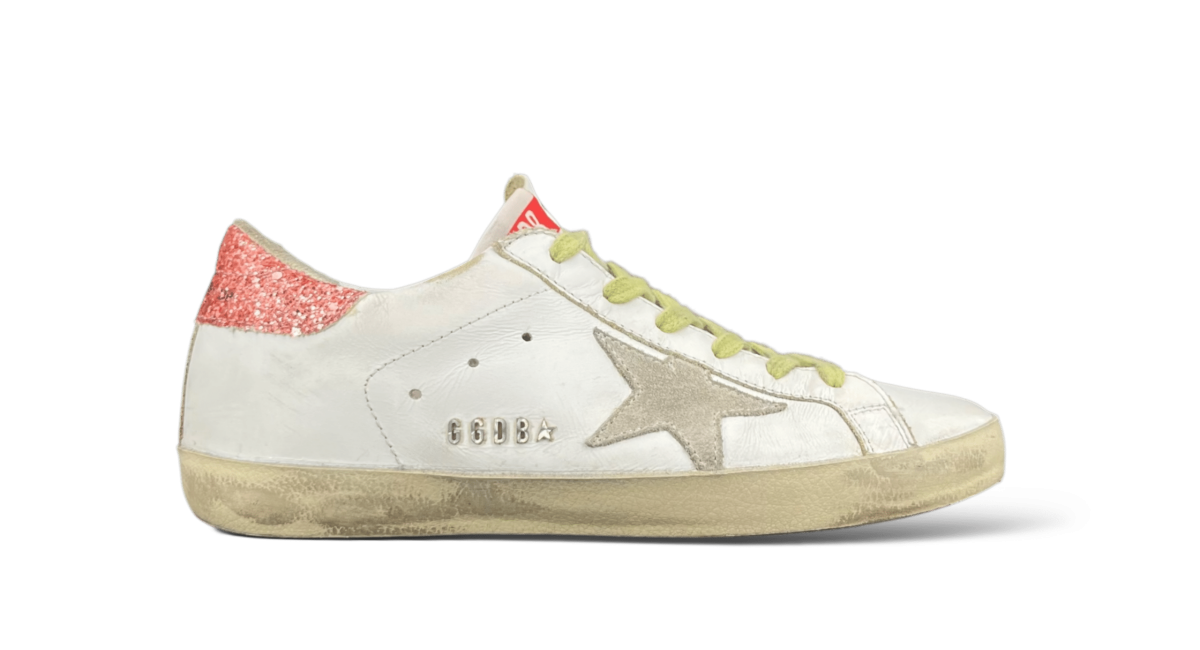 Golden Goose Super Star / Rose / Blanc / 37