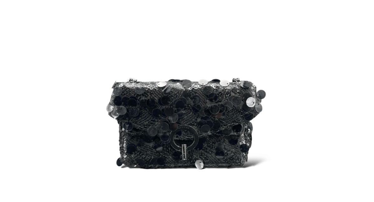 Sandro Yza Noir Sequins Mini
