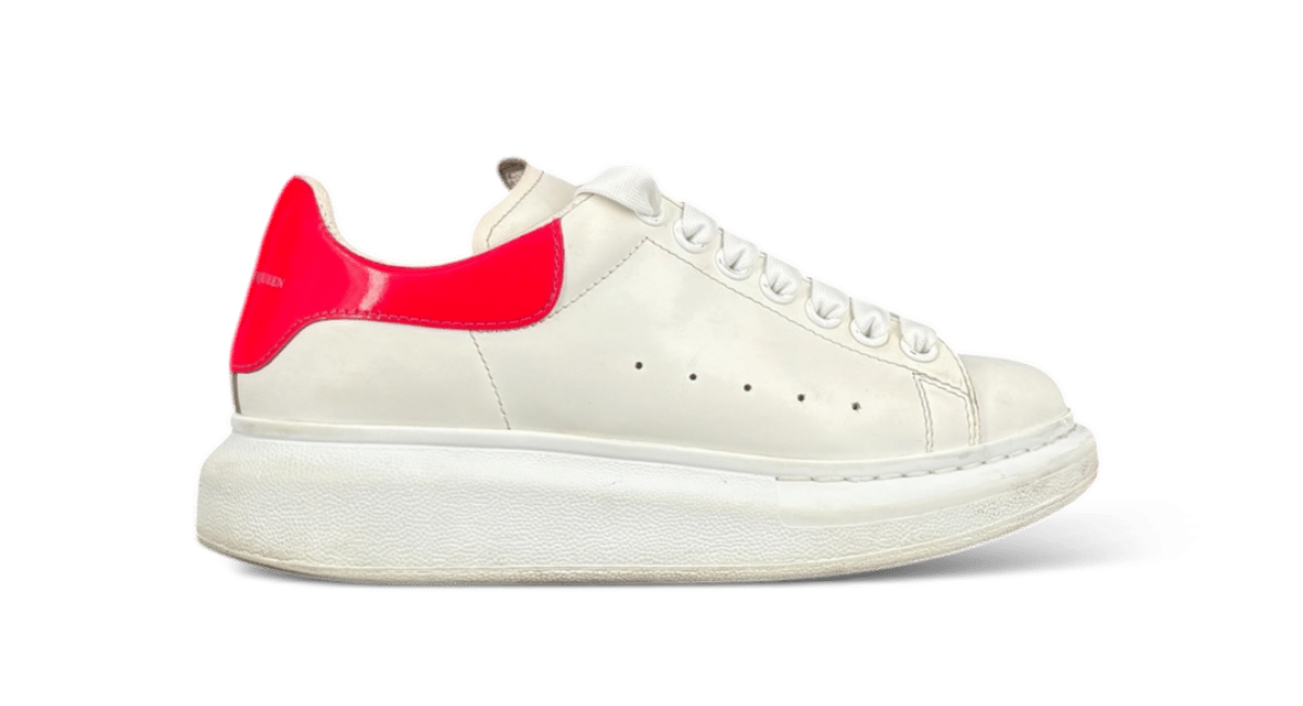 0000001981 Alexander Mcqueen Oversize Blanc/Rouge 37