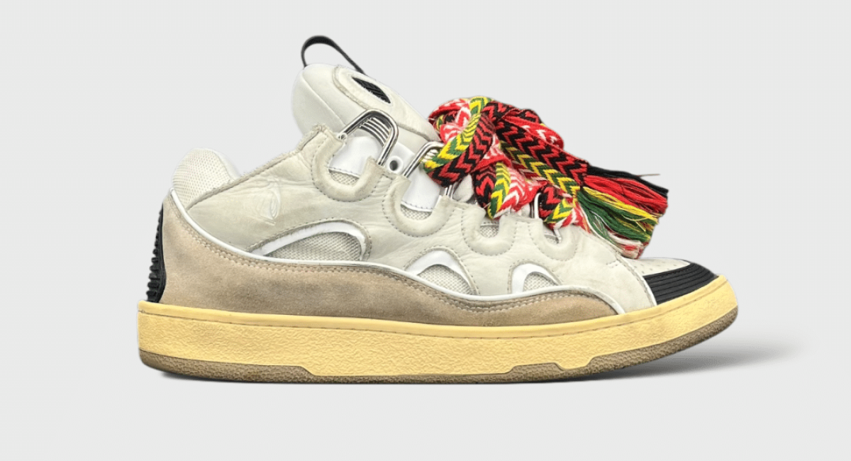 9252 Lanvin Curb Blanc/Rouge 45