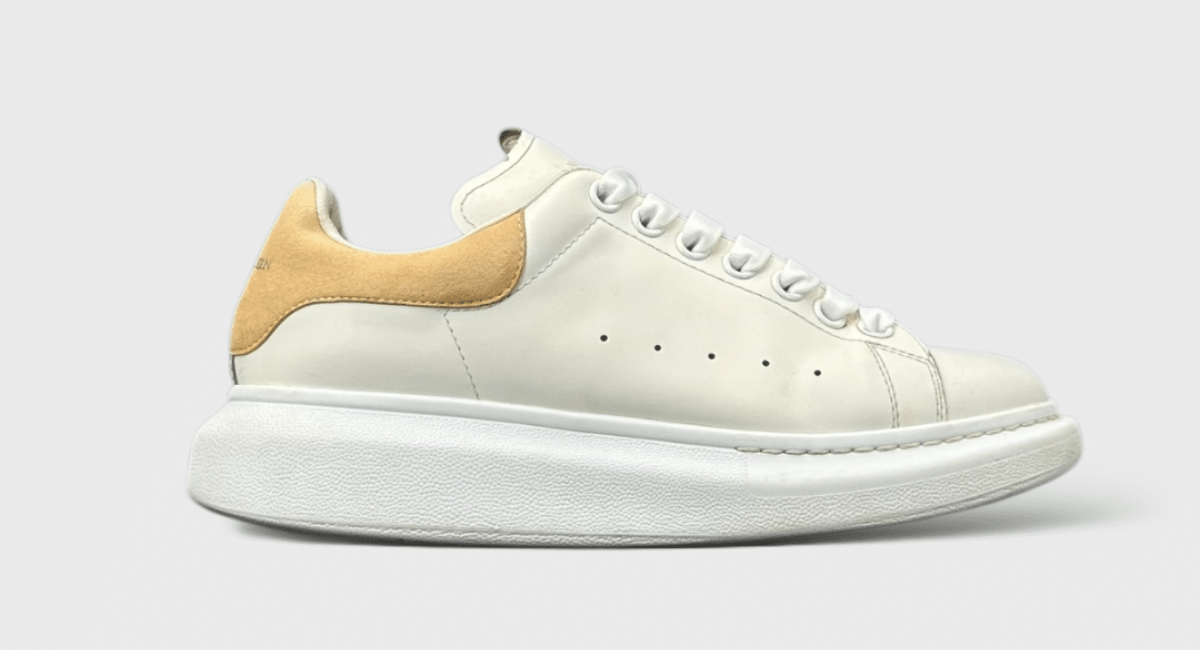 0000000691 Alexander Mcqueen Oversize Blanc/Beige 39