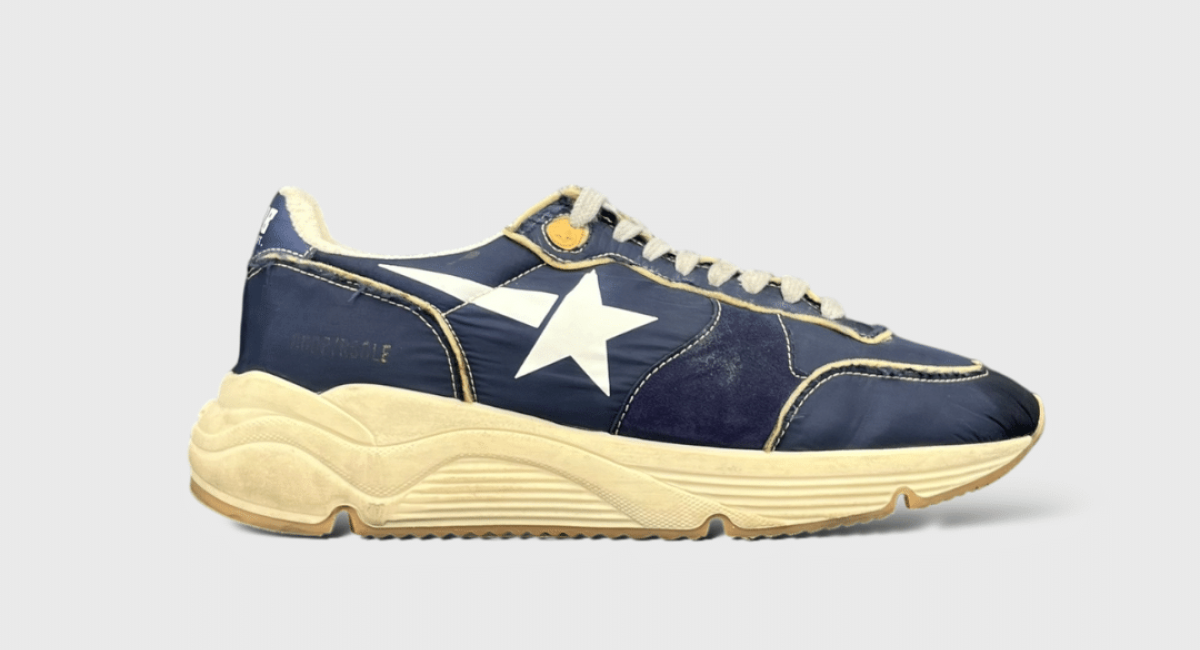 8038 Golden Goose Running Bleu/Blanc 43