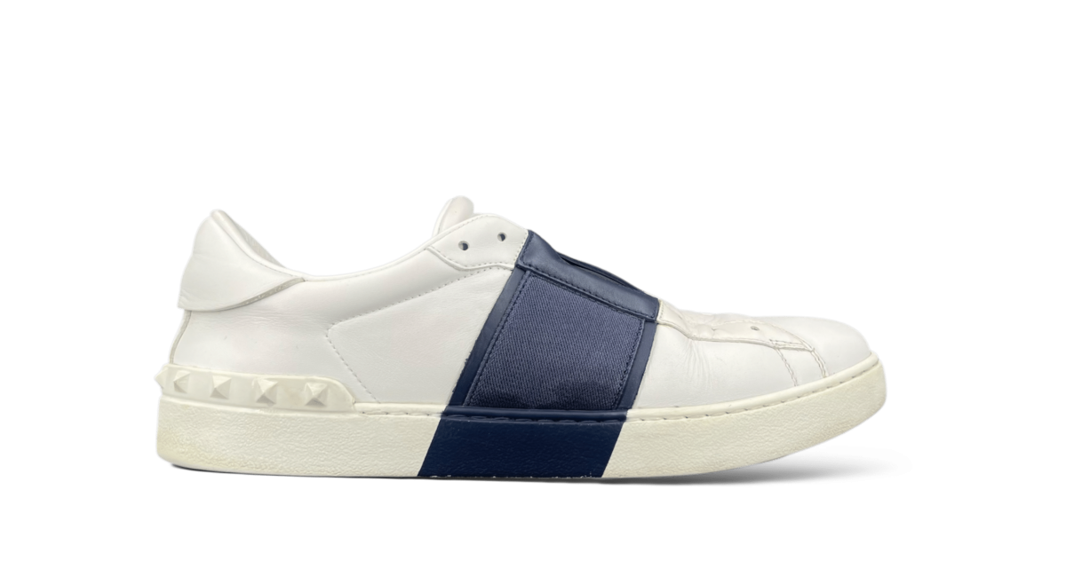 0000003712 Valentino  Open / Blanc / Bleu Marine / 43