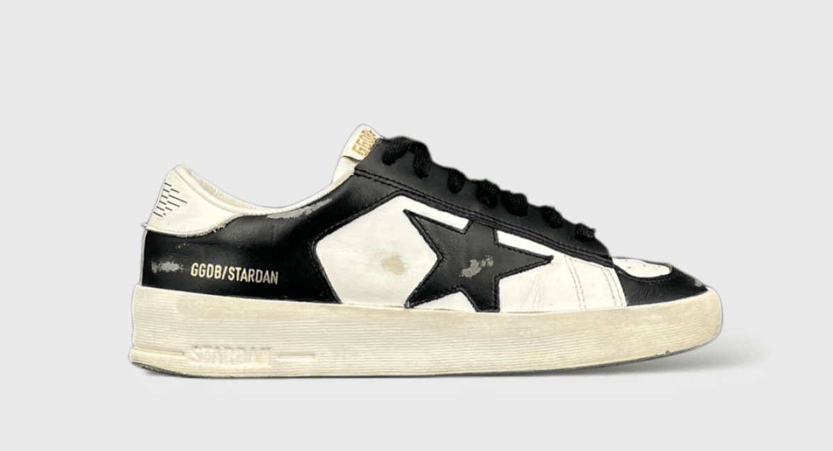 8442 Golden Goose Stardan Noir/blanc 36
