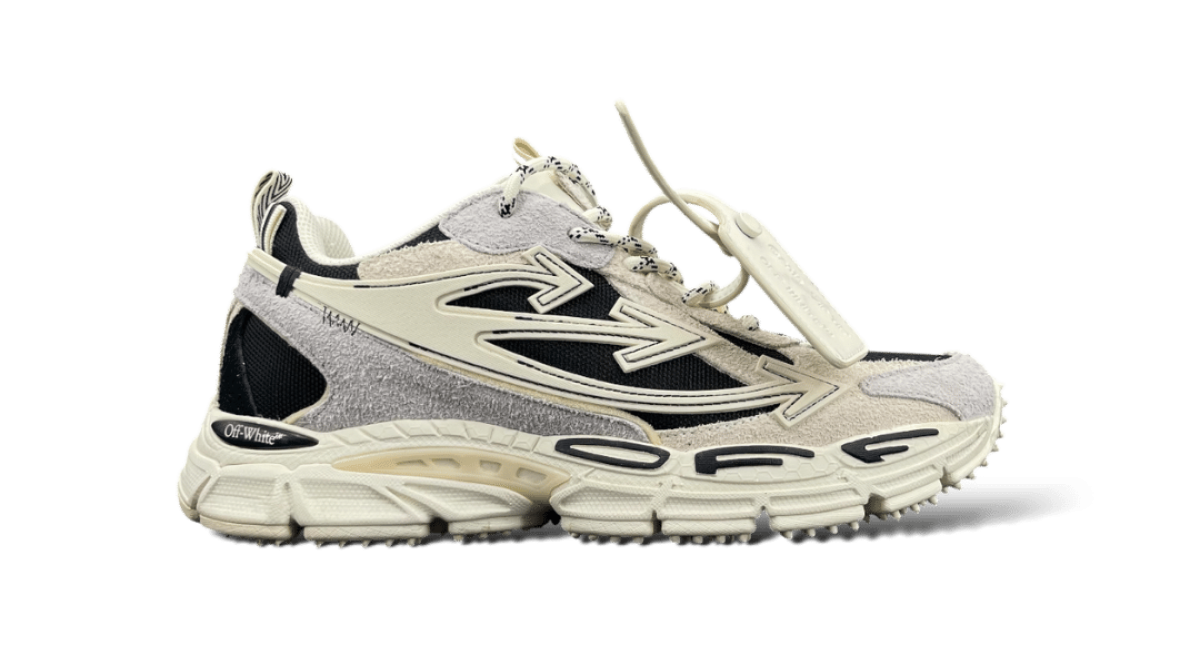 Off White Be right back Beige / Noir 41