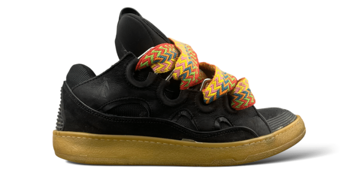 Lanvin Curb Noir et Multicolore  43