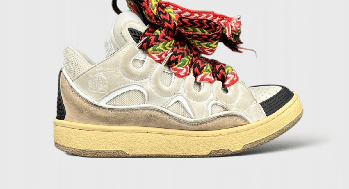 0000000081 Lanvin Curb Blanc/rouge 35