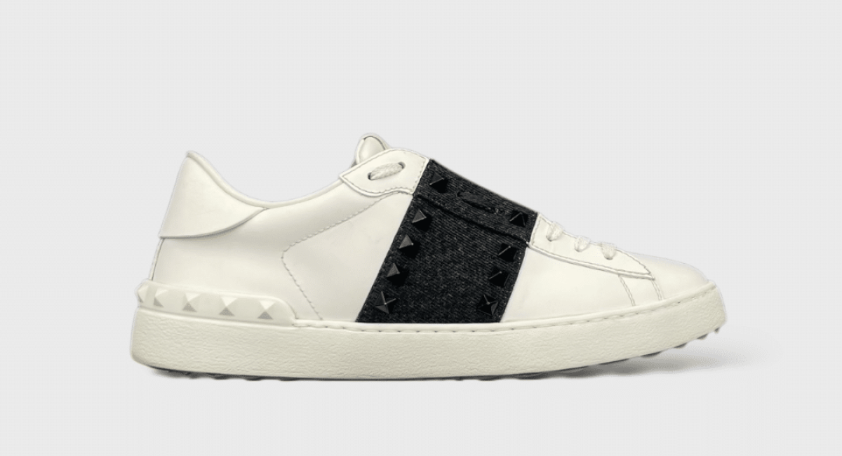 9440 Valentino Rockstud Noir/Blanc 39