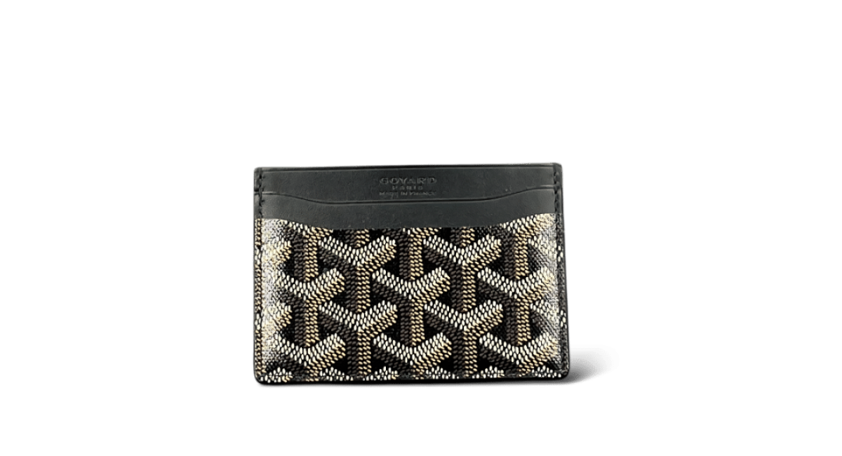 Goyard Porte cartes Saint Sulpice Monogramme/Noir Médium