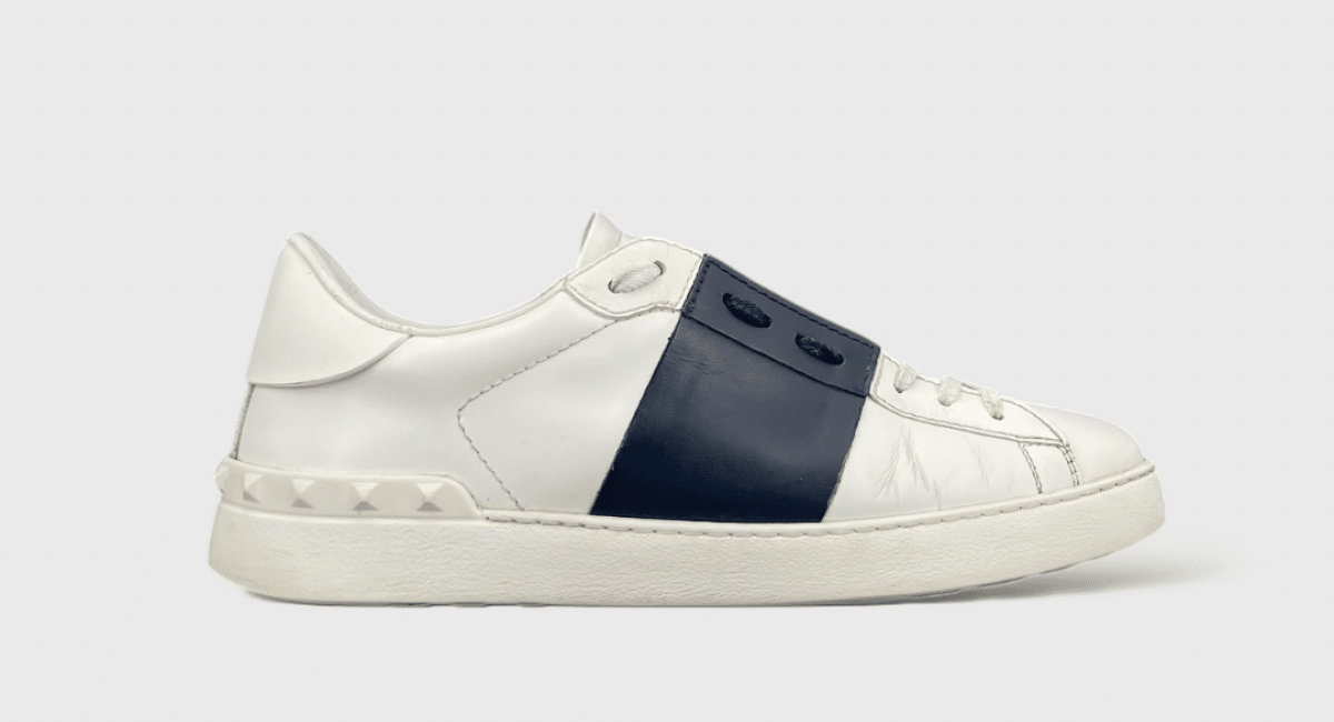 7957 Valentino Open Blanc/Bleu Marine 41