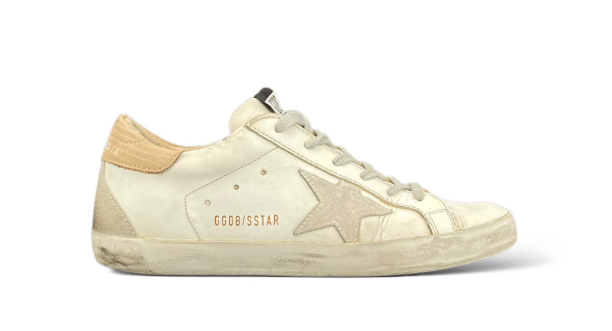 Golden Goose Super Star Blanc/Gris/Beige 37
