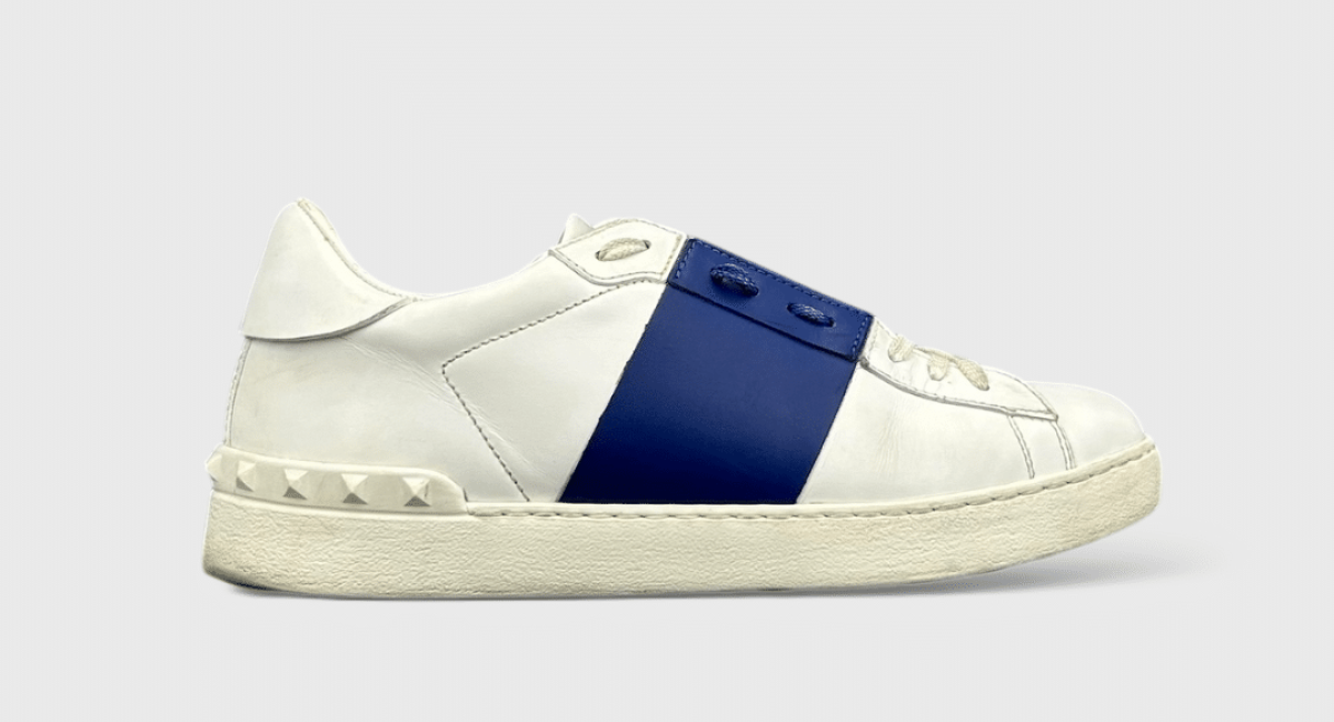 7984 Valentino Open Blanc/bleu Marine 39