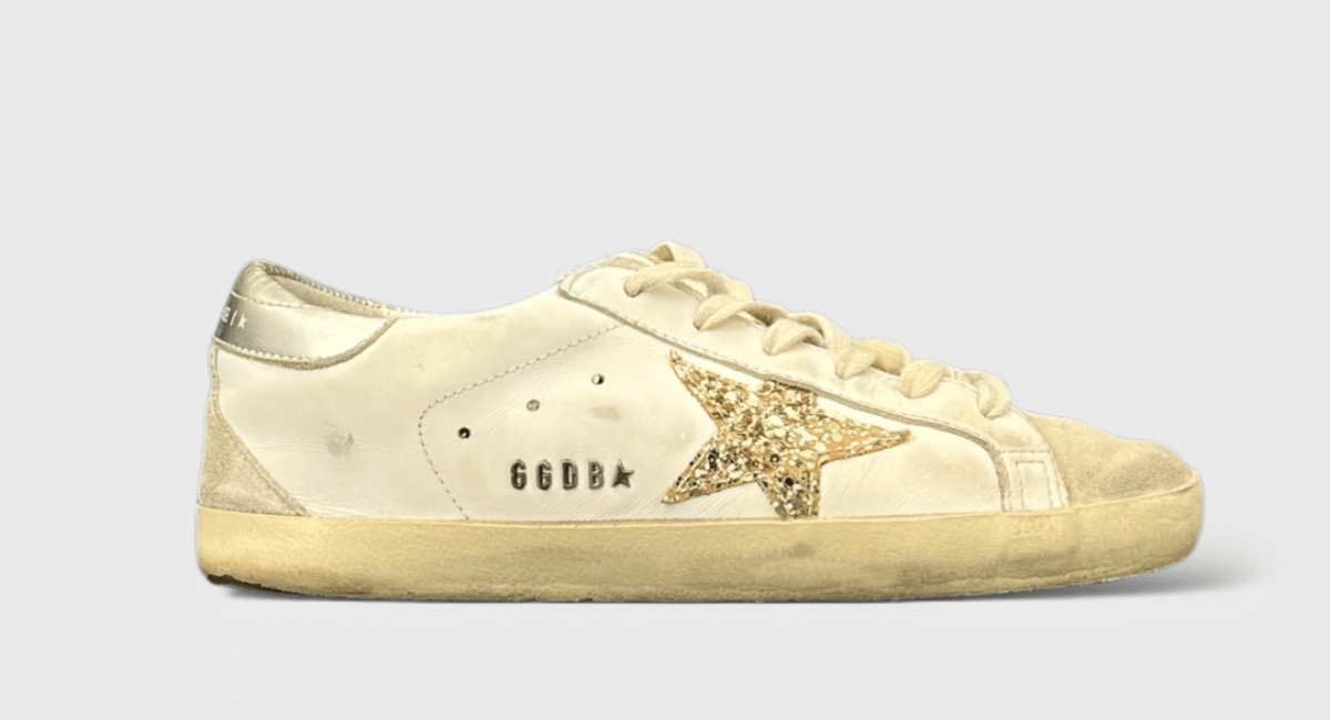 9969 Golden Goose Superstar Blanc/doré 37