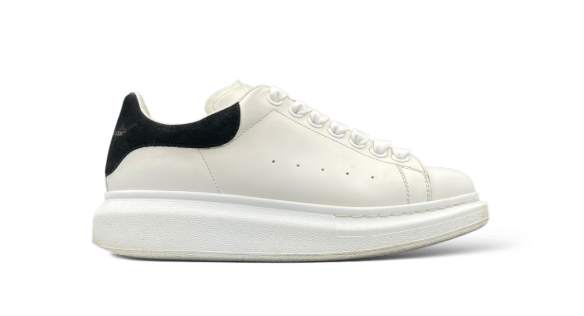 Alexander Mcqueen Oversize / Blanc / Noir / 37.5