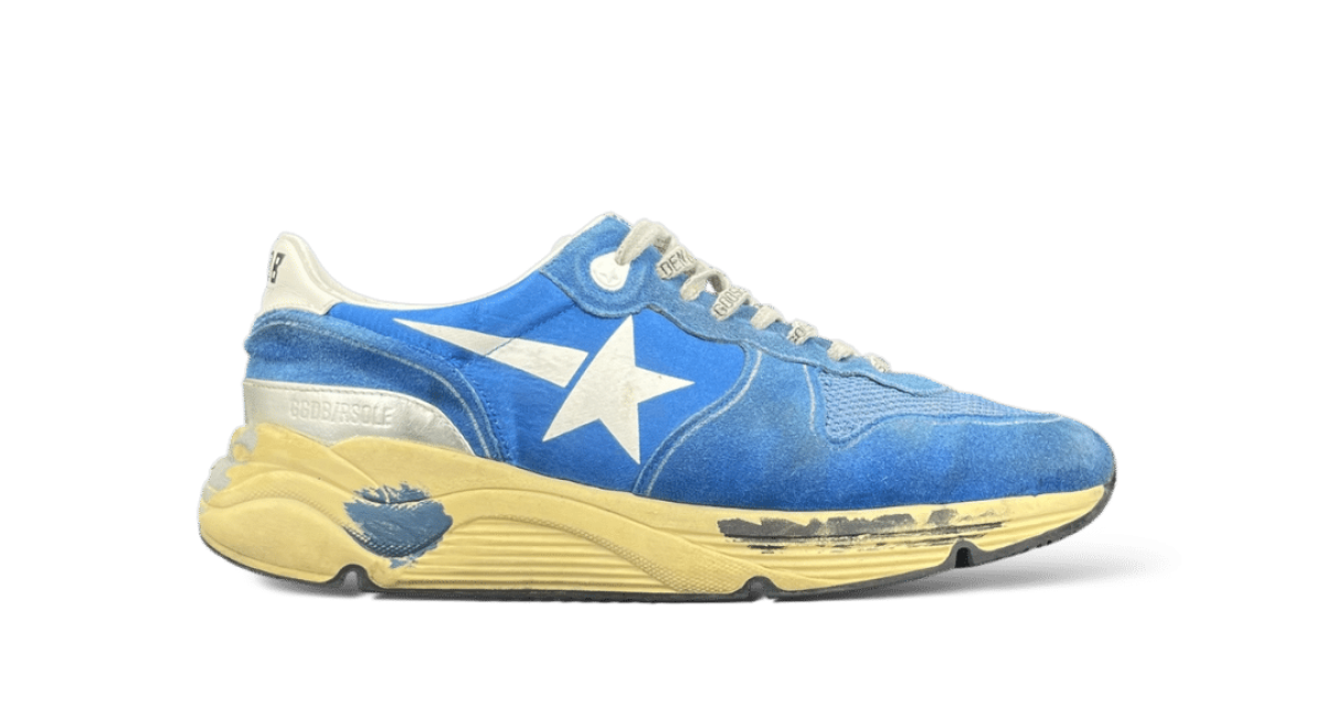 Golden Goose Running Bleu/Blanc 43