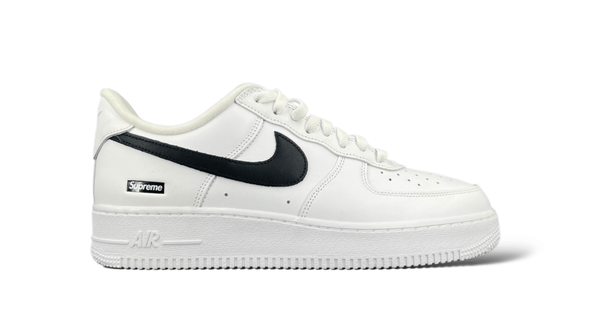 Nike Air Force 1 / Supreme / Blanc / Noir /  43