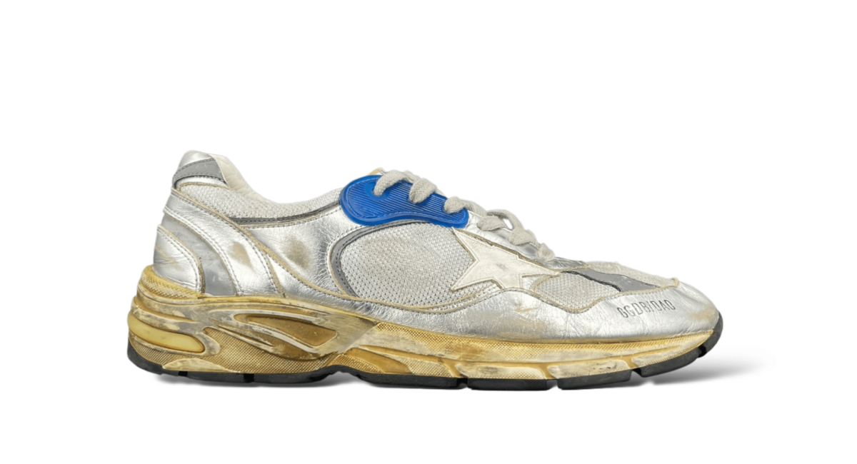 Golden Goose Dad Star / Argenté / Doré / Bleu / 43