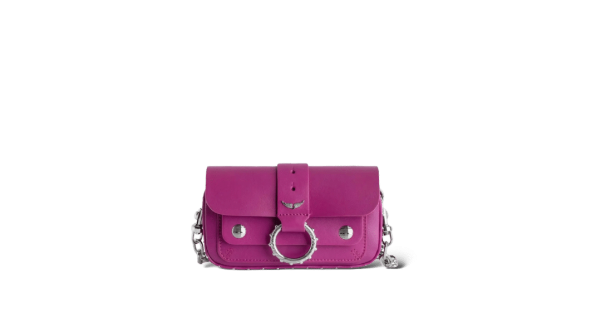 0000001834 Zadig et Voltaire Kate Wallet Rose Mini