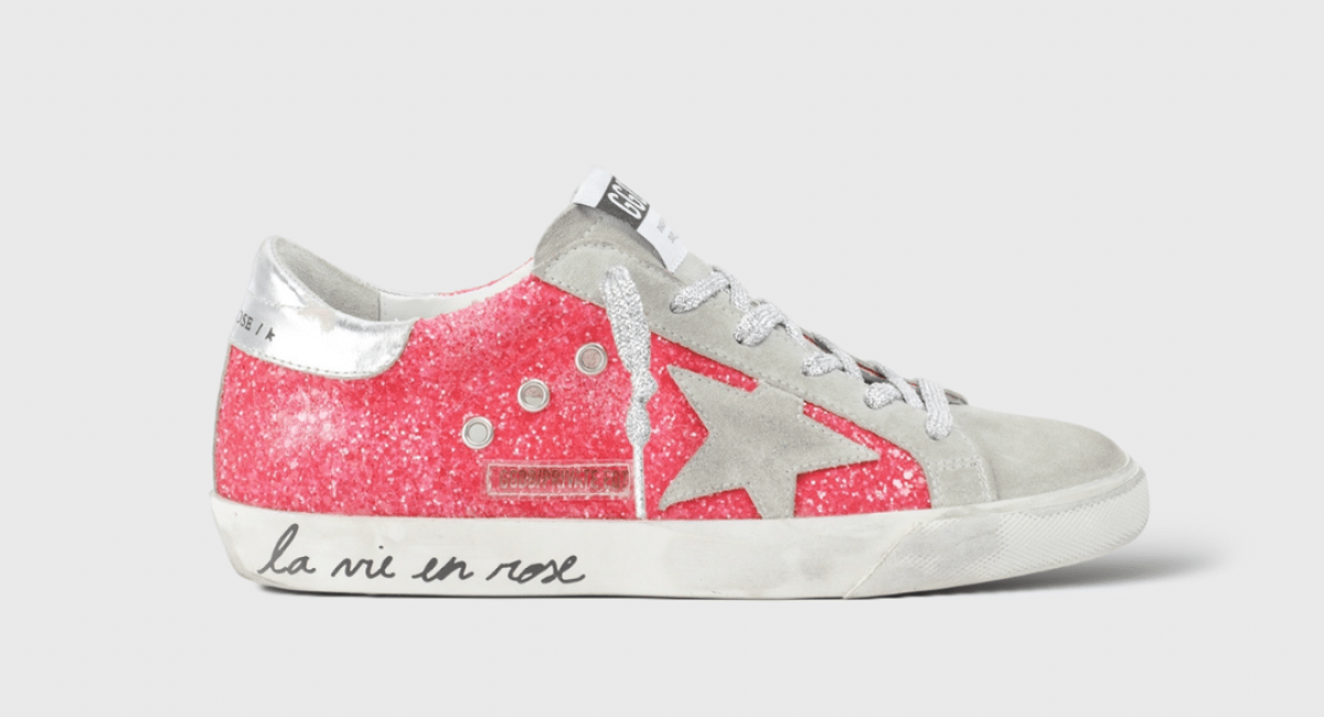 M15 Golden Goose Super Star Rose/ Argent/ Gris/ 38