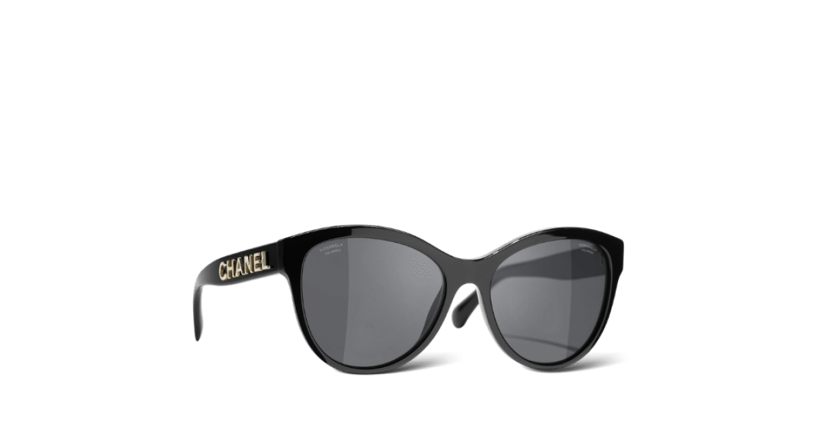 Chanel Lunettes de Soleil Noir Taille Unique