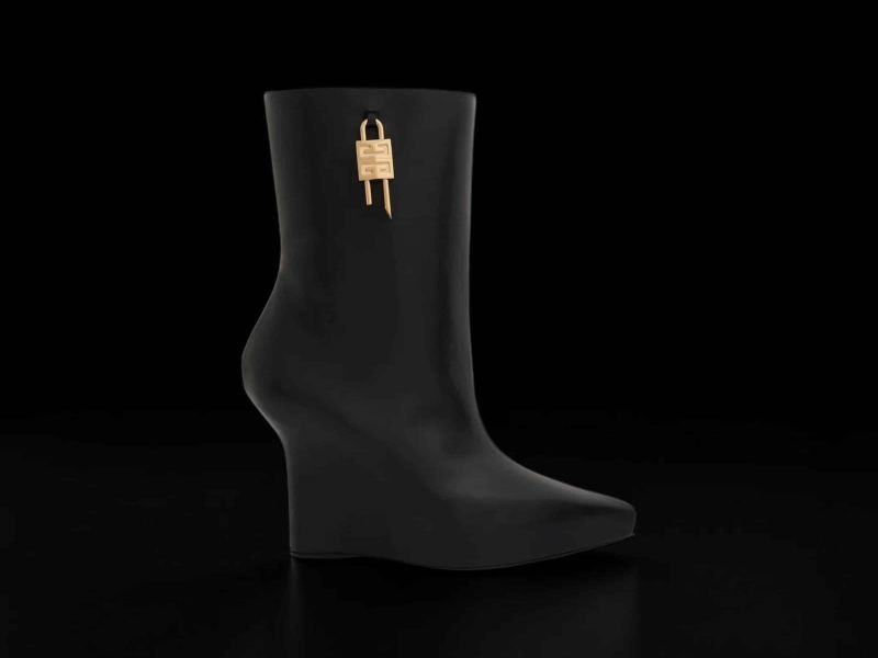 bottines givenchy 4g noires compensees 1 b9e6e7fd