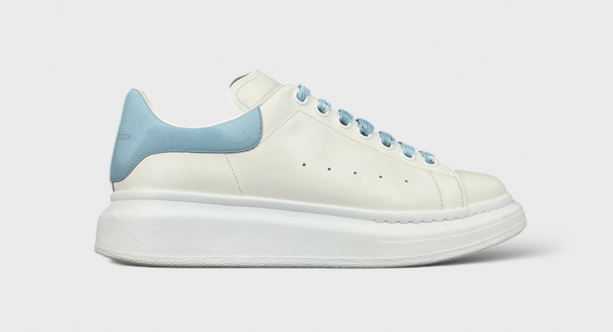 0000000442 Alexander Mcqueen Oversize blanc/bleu 40