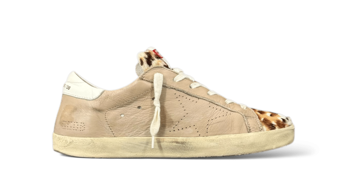 0000002372 Golden Goose Super Star Beige/Leopard 39