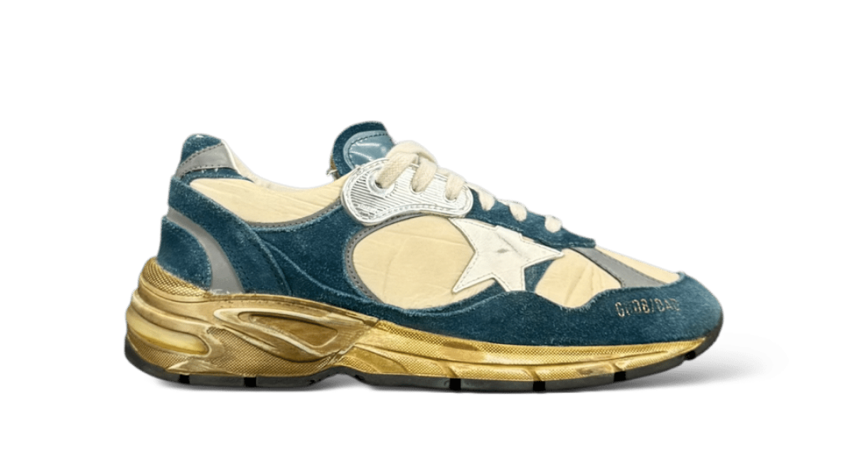 Golden Goose Dad Star Bleu/Blanc 37