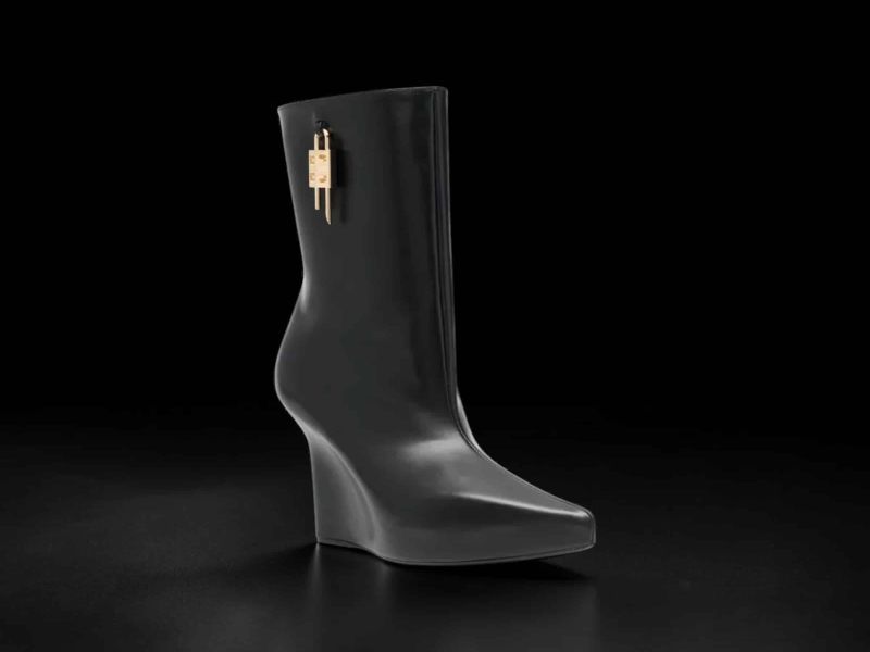 bottines givenchy 4g noires compensees 3 dee2e419