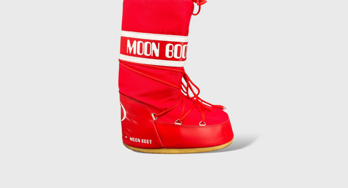 0000000764 Moon Boot Bottes de neige Rouge/Blanc 42