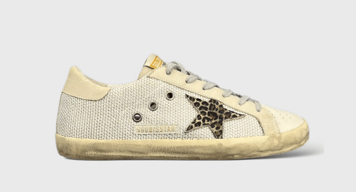 9145 Golden Goose Superstar Gris/Léopard 37