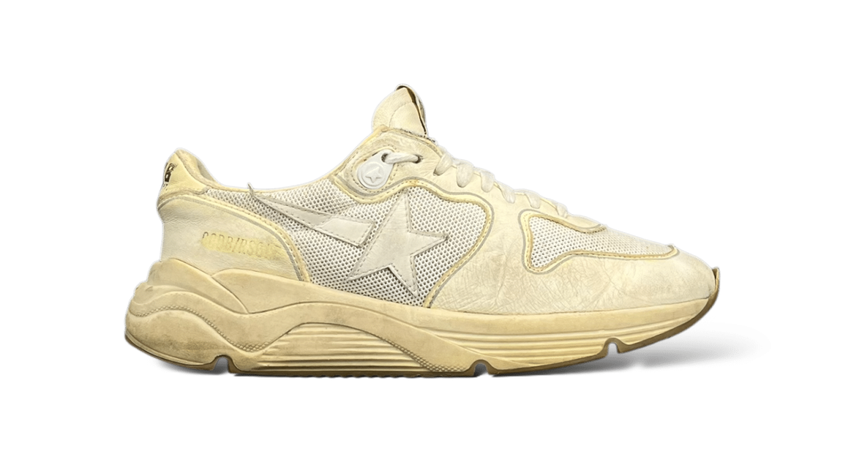 0000002309 Golden Goose Running Blanc Beige 36