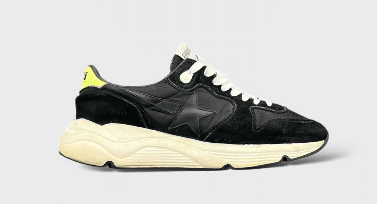 8391 Golden Goose Running Noir/Blanc/Jaune Fluo 43