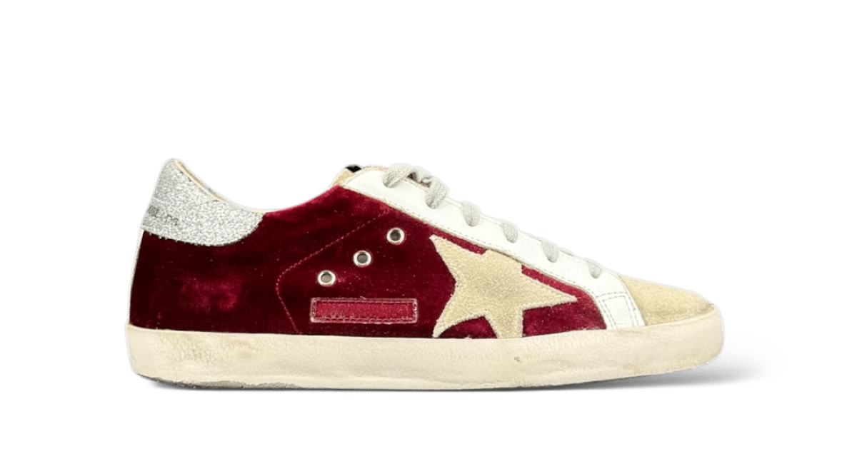 Golden Goose Super Star Rouge/Velours 37