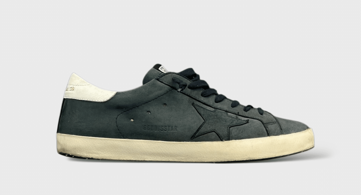 0000000384 Golden Goose Super Star Marine/Blanc 45