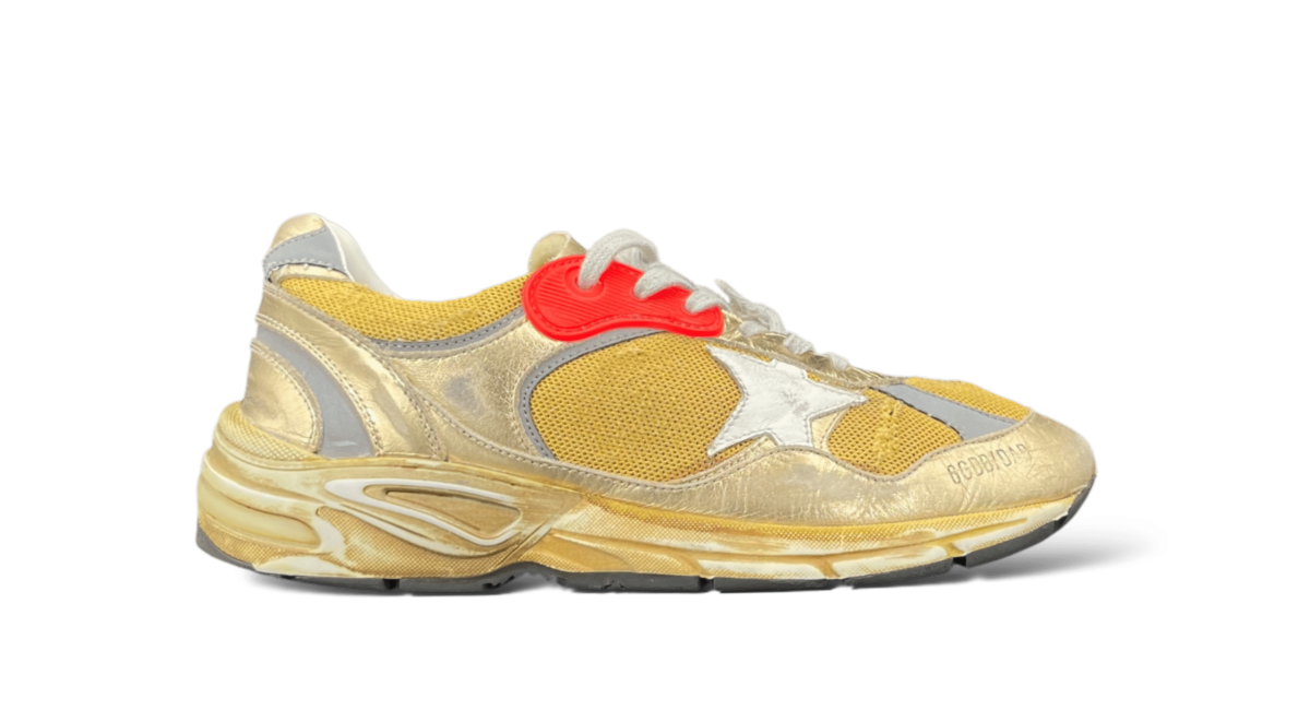 Golden Goose Dad Star Or/Rouge/Gris 40