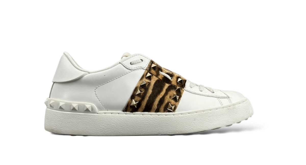0000001840 Valentino Open Blanc/léopard 37