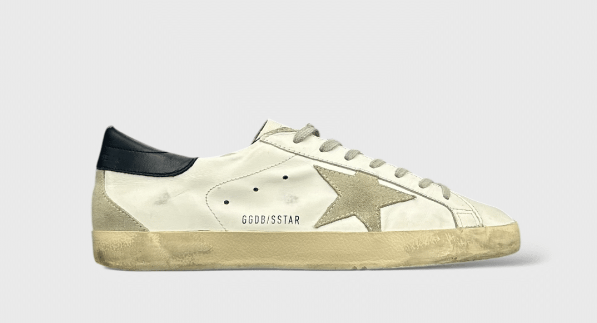 7972 Golden Goose Super Star Blanc/Bleu nuit 42