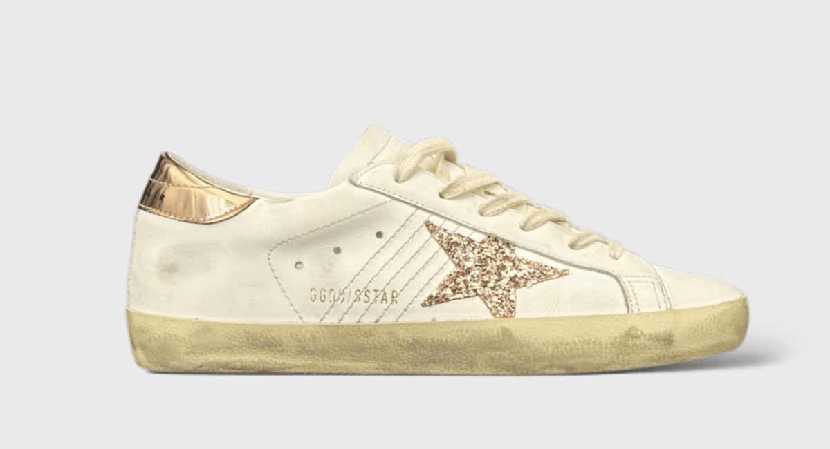 9985 Golden Goose Superstar Blanc/cuivre 38