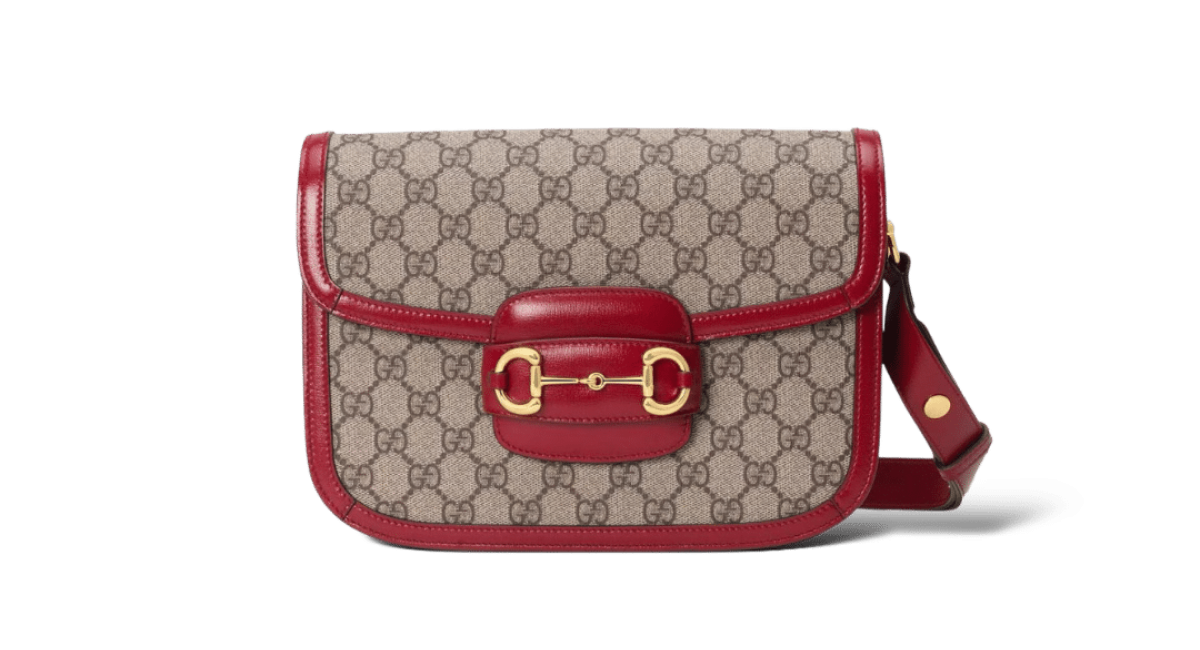 Gucci Autre Gris/Rouge Médium